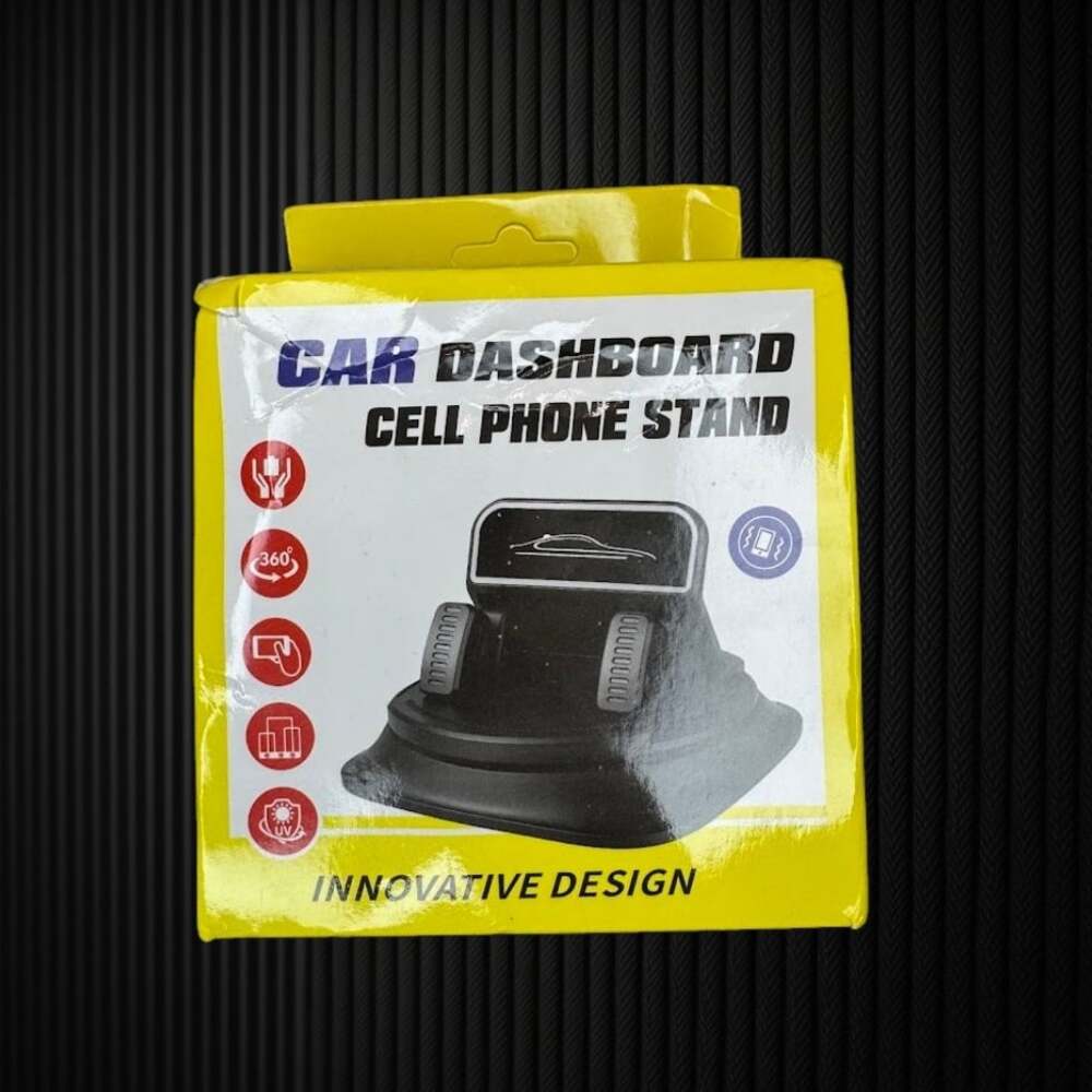360° Rotating Car Dashboard Cell Phone Stand Anti Slip Phone Holder Mount